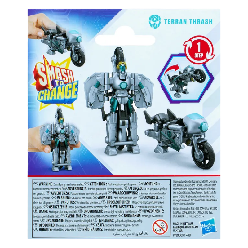 Hasbro Transformers Earthspark Terran Thrash Action Figure 