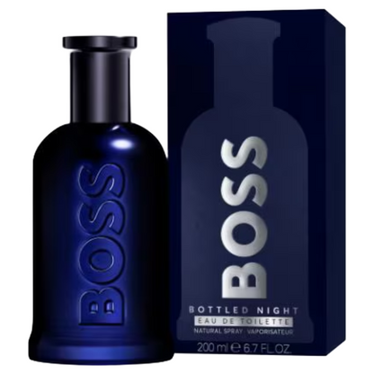 Hugo Boss Bottled Night 200ml Eau De Toilette (Blemished Box)