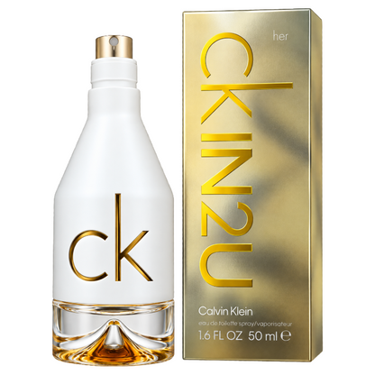 Calvin Klein CK IN 2U Her 50ml Eau De Toilette (Blemished Box)