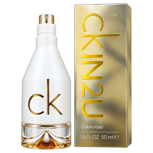 Calvin Klein CK IN 2U Her 50ml Eau De Toilette (Blemished Box)