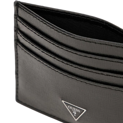 Guess Men's Certosa Saffiano Credit Card Holder