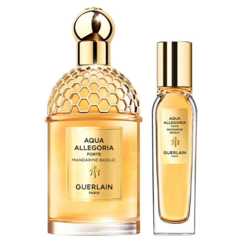Guerlain Aqua Allegoria Mandarine Basilic 125ml EDP Travel Set (Blemished Box)
