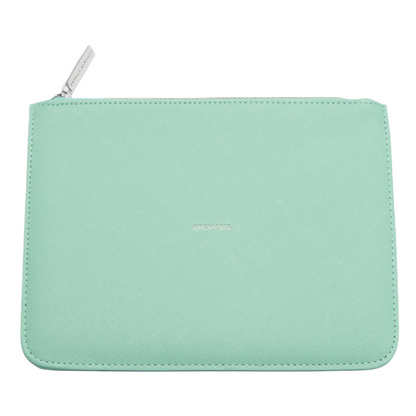  Estella Bartlett Dream Big Mint Green Flat Pouch