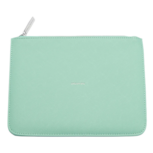  Estella Bartlett Dream Big Mint Green Flat Pouch