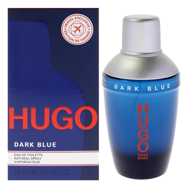 Hugo Boss Dark Blue 75ml Eau De Toilette Spray (Blemished Box)
