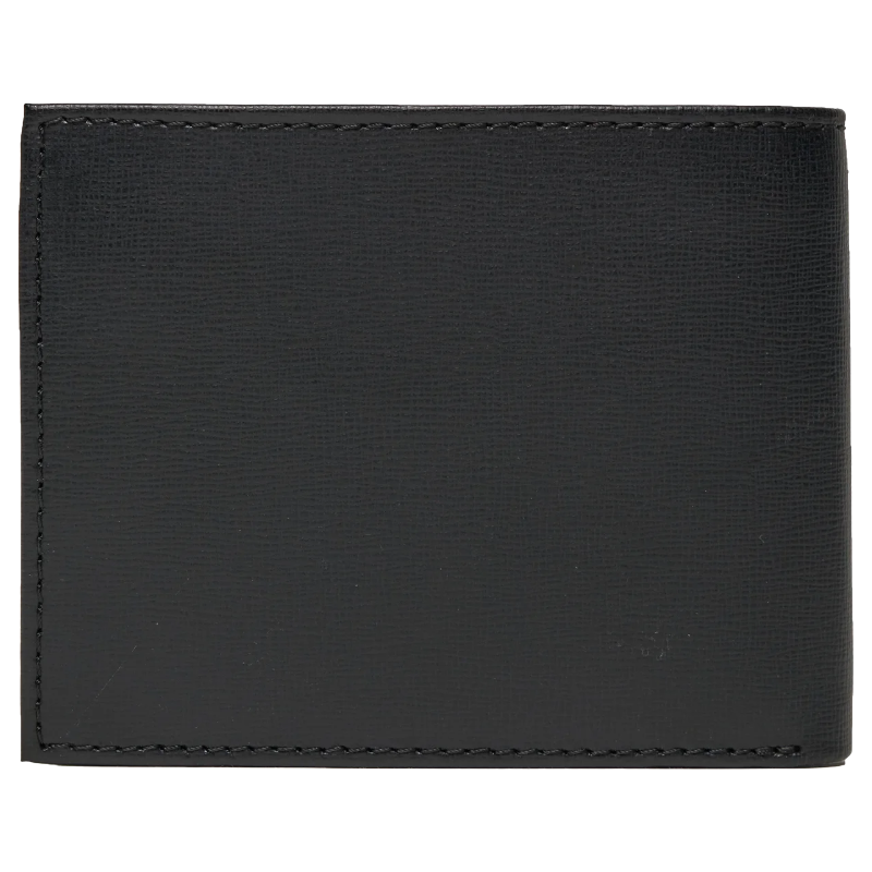Guess Men's SMCSLE LEA24 Black Leather Wallet
