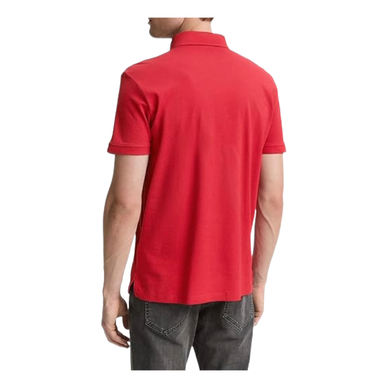 Tom Tailor Men's Samba Red Cotton Polo Shirt