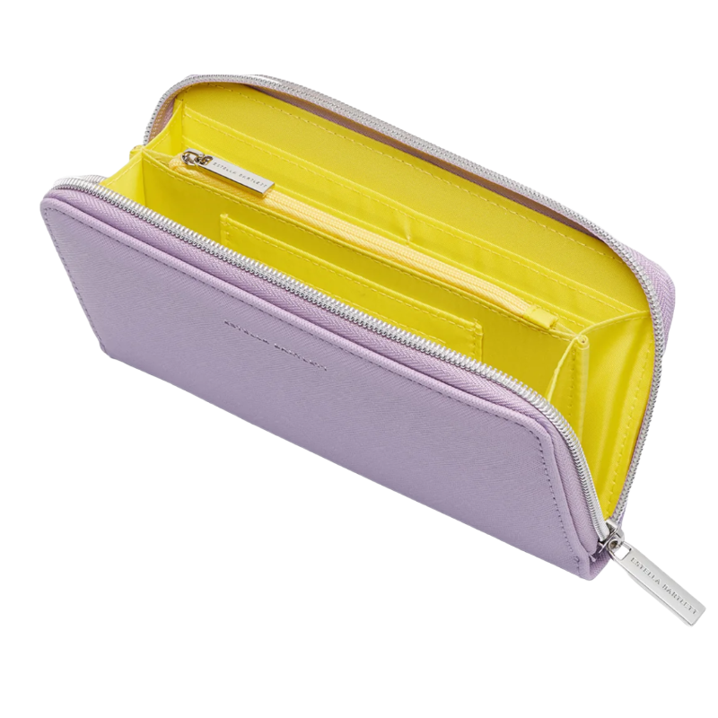 Estella Bartlett Lilac Faux Leather Zip Wallet