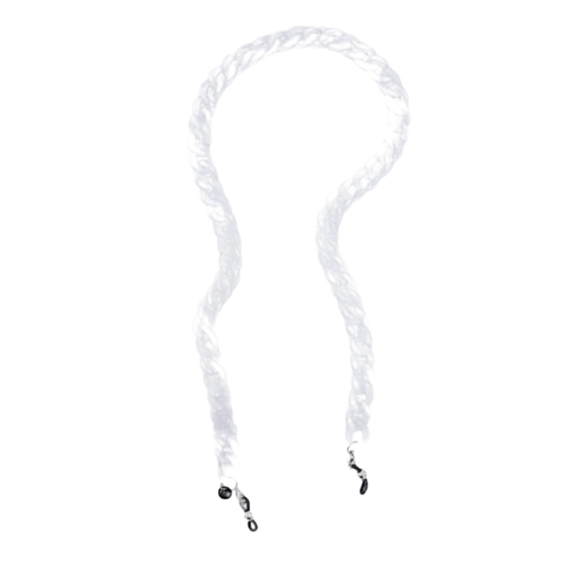 Coti Joen Crystal Glasses Chain & Necklace