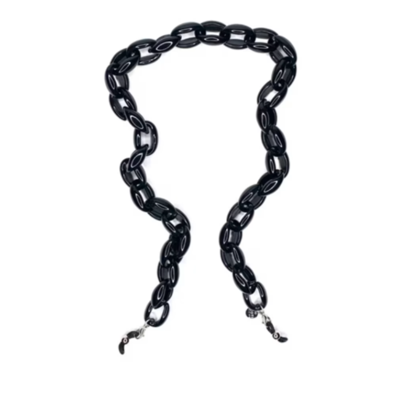 Coti Whitby Midnight Black Glasses Chain & Necklace