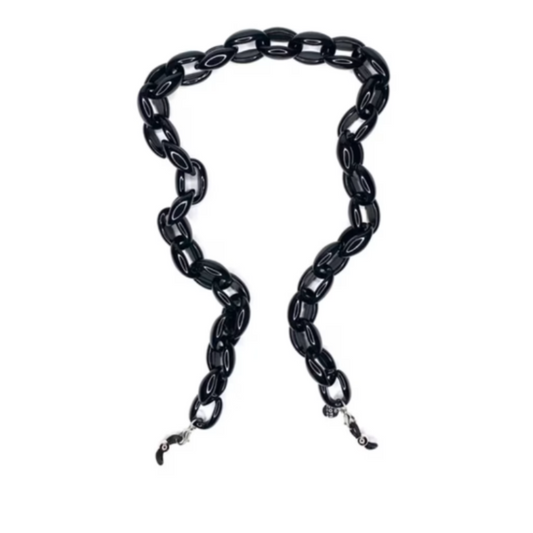 Coti Whitby Midnight Black Glasses Chain & Necklace