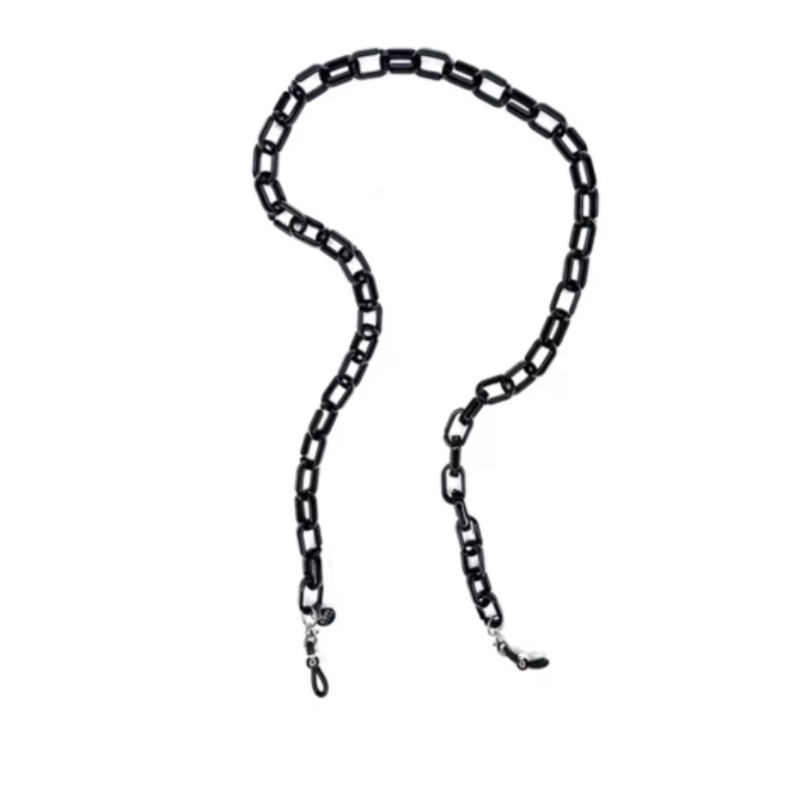 Coti Filey Midnight Black Glasses Chain & Necklace