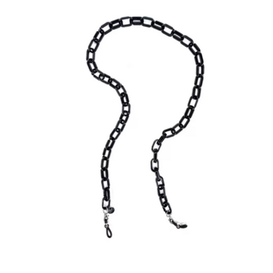 Coti Filey Midnight Black Glasses Chain & Necklace