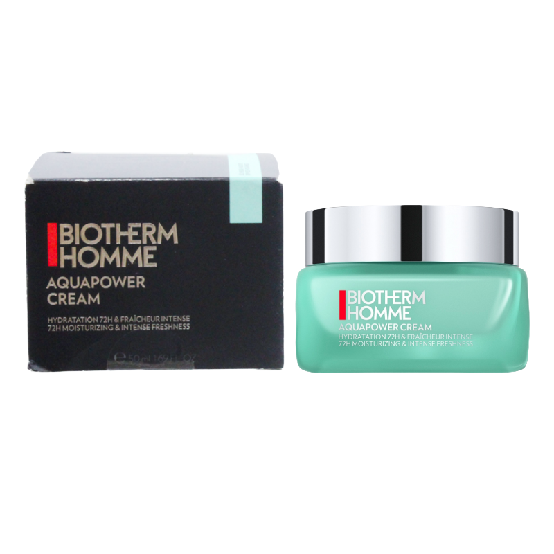 Biotherm Homme Aquapower 72H Cream 50ml (Blemished Box)