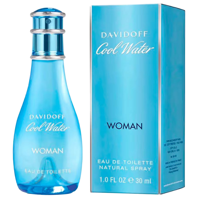 Davidoff Cool Water Woman 30ml Eau De Toilette (Blemished Box)