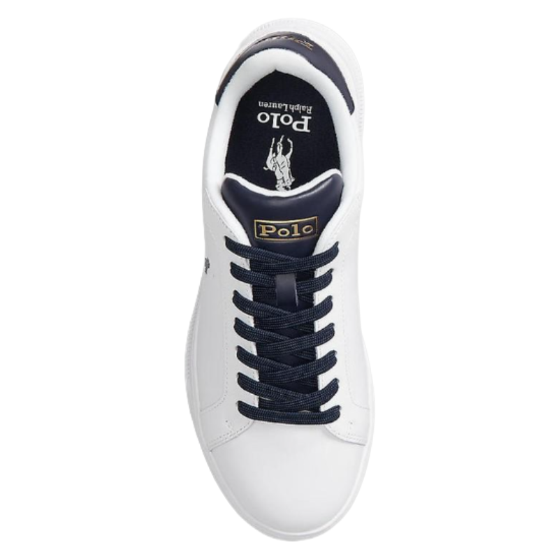 Ralph Lauren Polo Court Leather Women's White Trainers