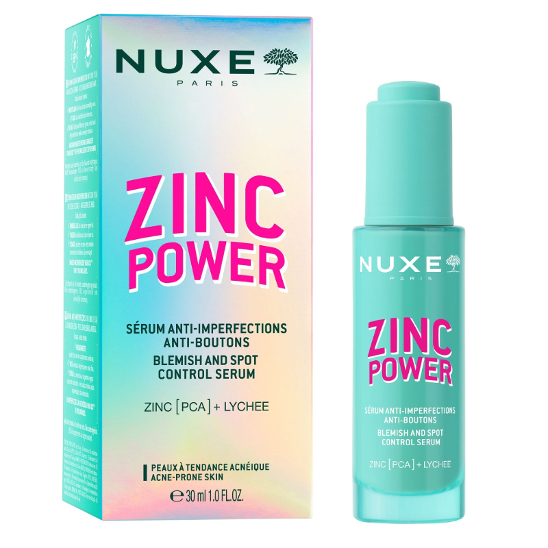 Nuxe Zinc Power Serum Blemish And Spot Control 30ml (Blemished Box)
