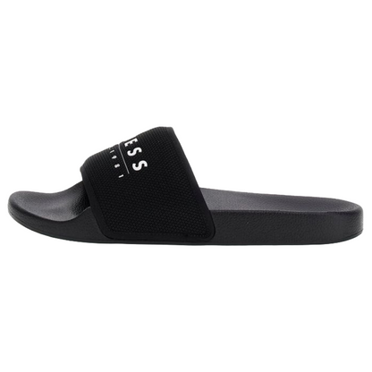 Guess Men's Tokyom logo-script Sandal's Black