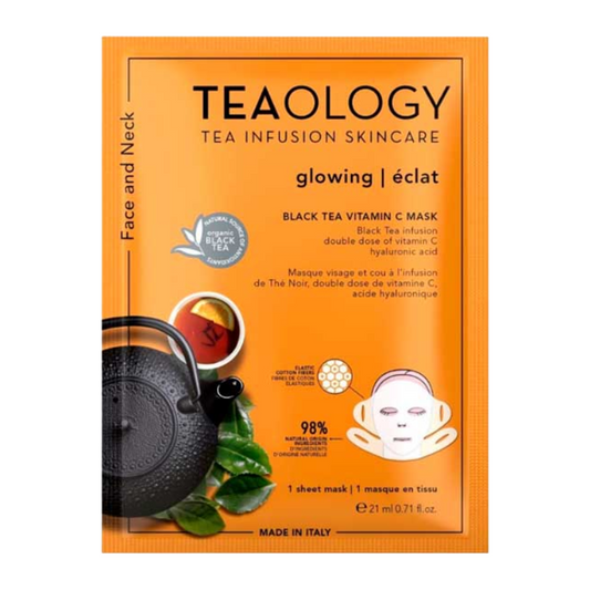 Teaology Glowing Black Tea Vitamin C Face Mask - 1 Sheet 21ml