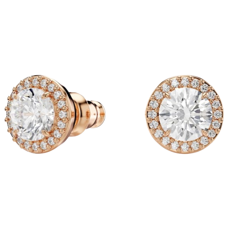 Swarovski 18k Rose Gold Finish Stud Earrings 5636275