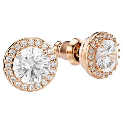 Swarovski 18k Rose Gold Finish Stud Earrings 5636275