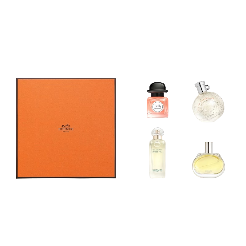 Hermes Womens Perfumes Discovery Set 4 x 7.5ml Set