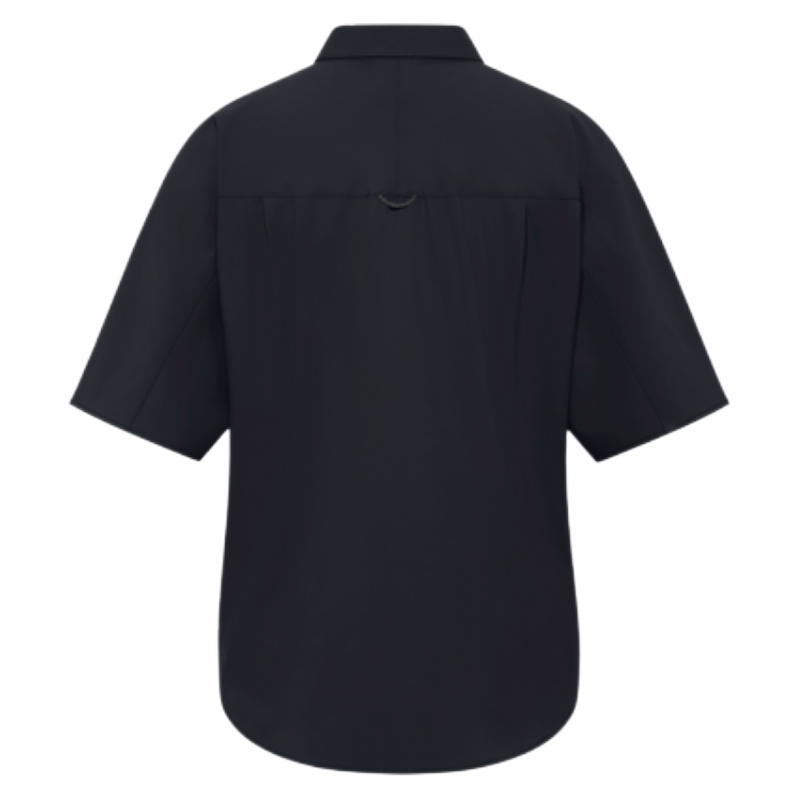 Jack Wolfskin Women's Sierra Quest Short Sleeve Shirt Blouse Navy