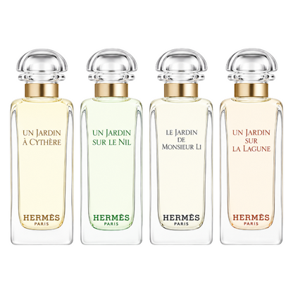 Hermes Parfums Jardin Discovery Set 4 x 15 Eau De Toilette Gift Set