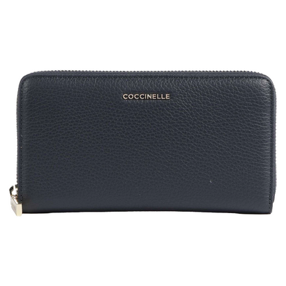 Coccinelle Women's Metallic Soft Purse Midnight Blue