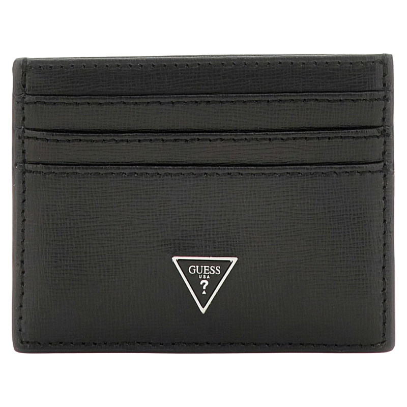 Guess Men's Certosa Saffiano Credit Card Holder