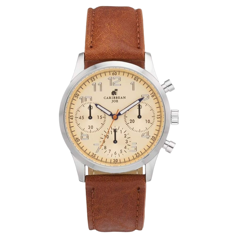 Caribbean Joe Men's Watch CJ7043SLCALY (Blemished Box)