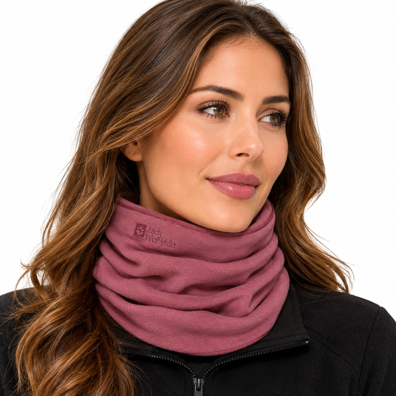 Jack Wolfskin Snood Real Stuff Loop Raisin 1910292 Neck Warmer 