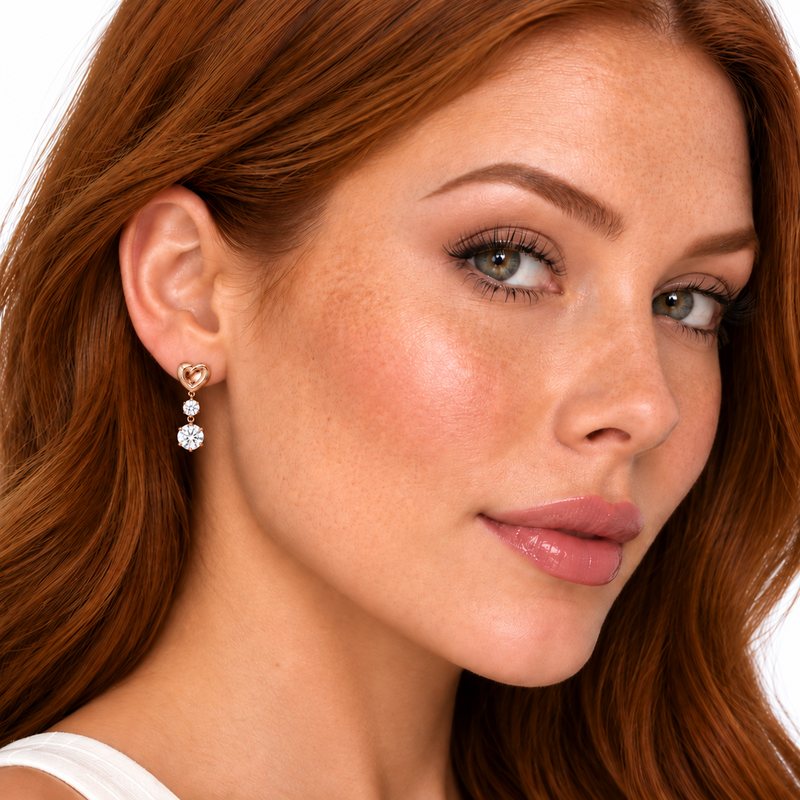 Swarovski Lifelong Heart Drop Earrings 5517942