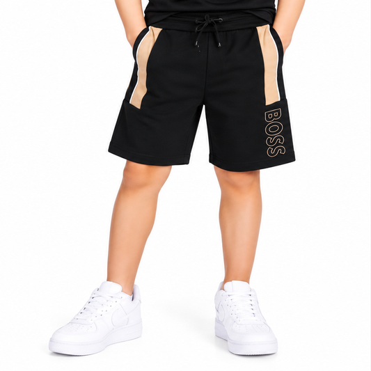 Hugo Boss Black Cotton Boy's Shorts