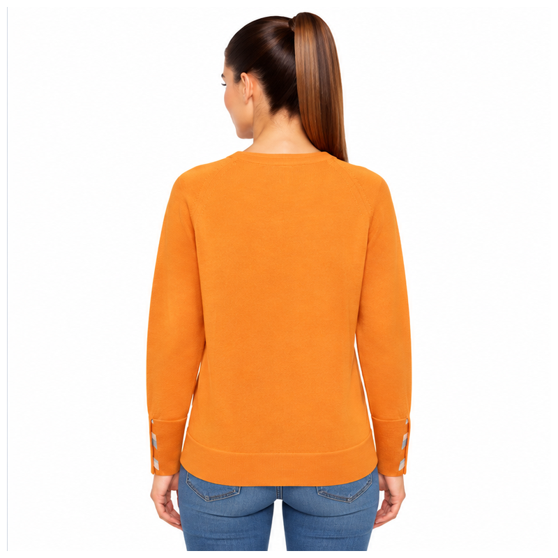 Marc Cain Women's Wool Jumper Orange