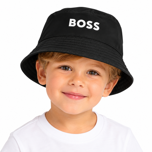 Hugo Boss Boy's Bucket Hat Black J5095/09B