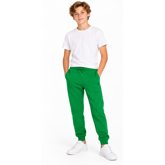Ralph Lauren Polo Fleece Joggers Boys - Green