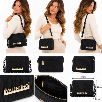 Mario Valentino Women's Crossbody Bag Copacabana Black