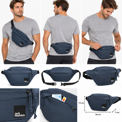 Jack Wolfskin Konya Hip Waist Bag Midnight Blue