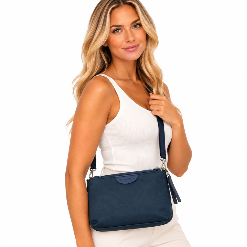 Gerry Weber Women's Crossbody Shoulder Bag Dark Blue