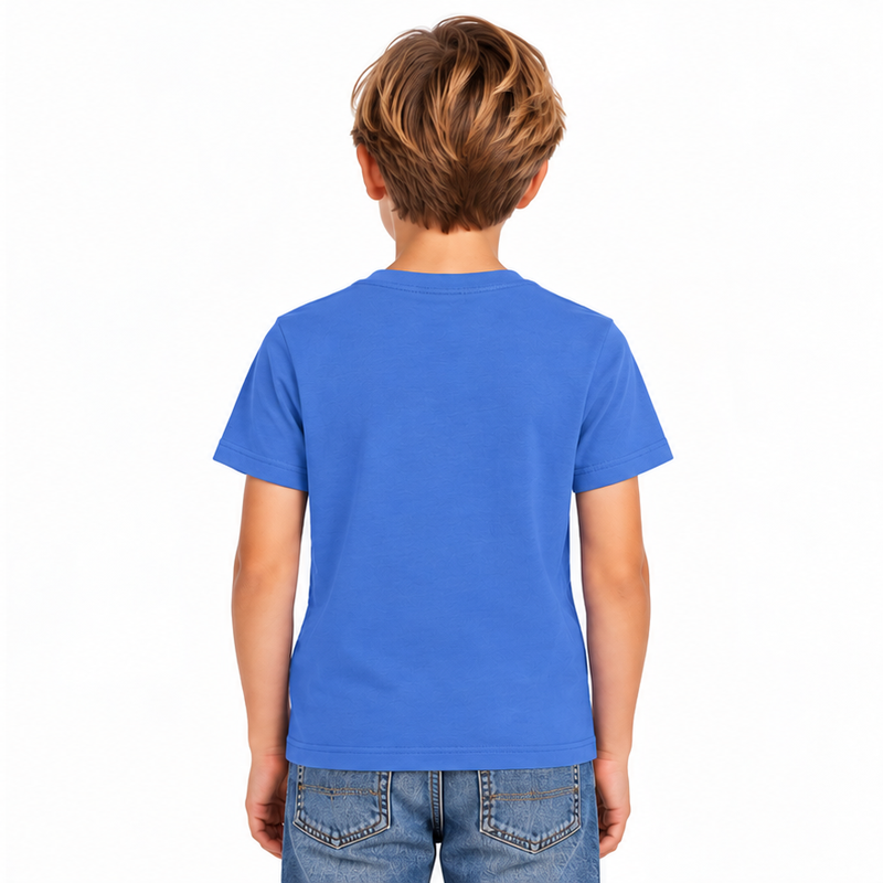 Ralph Lauren Polo Bear Cotton Girls Jersey T-Shirt Blue