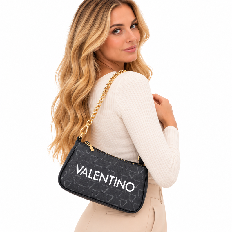 Mario Valentino Women's Crossover Handbag VBS3KG30R395 Nero