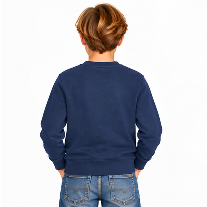 Ralph Lauren Polo Fleece Graphic Boys Jumper Blue