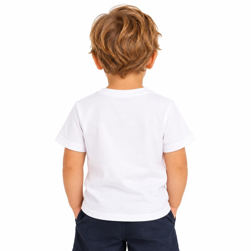Hugo Boss White Logo Kids T-Shirt