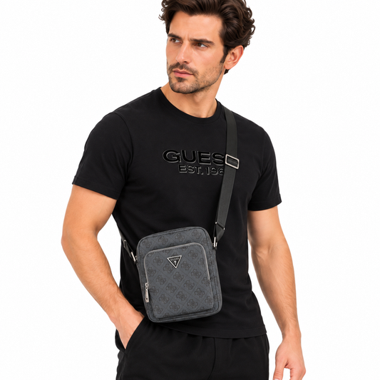 Guess Men's Crossbody Bag HMEVZLP3163 Black