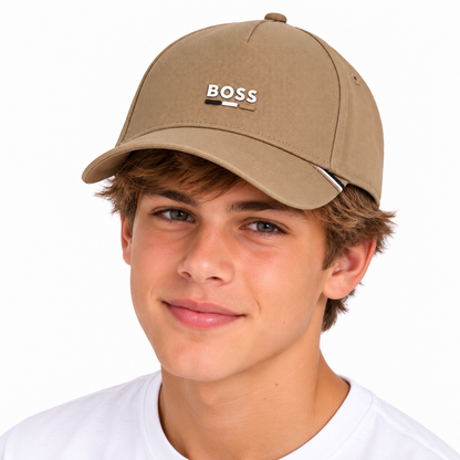 Hugo Boss Boy's Baseball Cap Cookie Size 58 