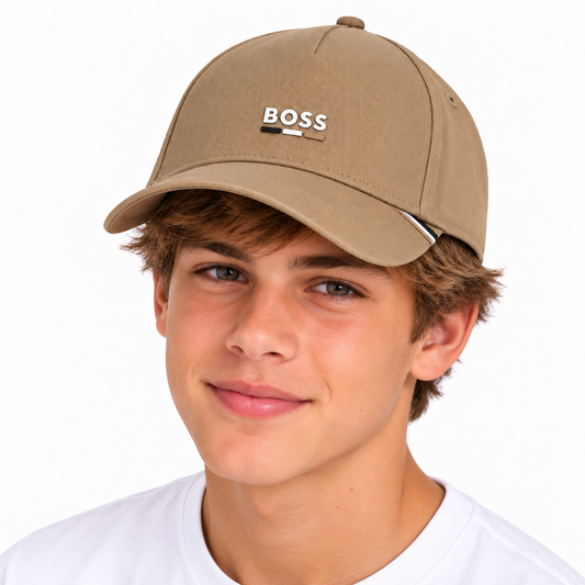 Hugo Boss Boy's Baseball Cap Cookie Size 58 
