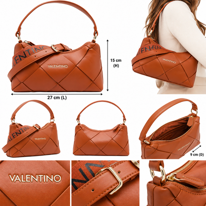Mario Valentino Ibiza Handbag Cuoio Brown Women's