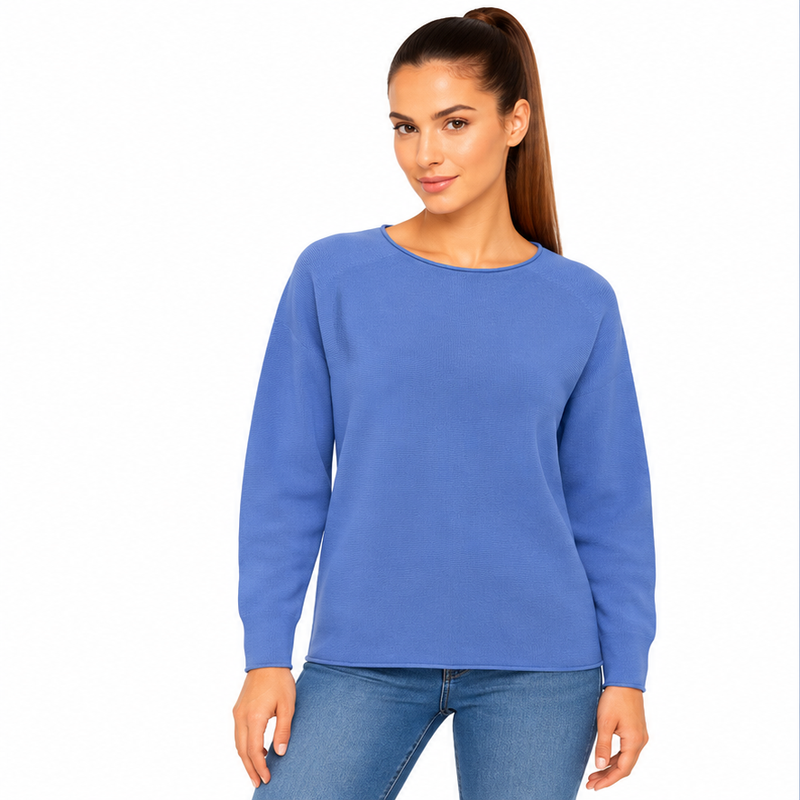 Fynch Hatton Women's Knitted Sweater Sky Blue