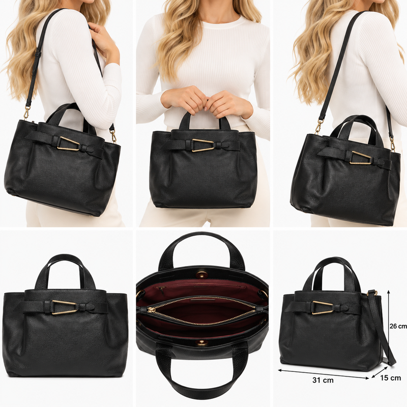 Coccinelle Womens Malory Bag Black E1R1K180101